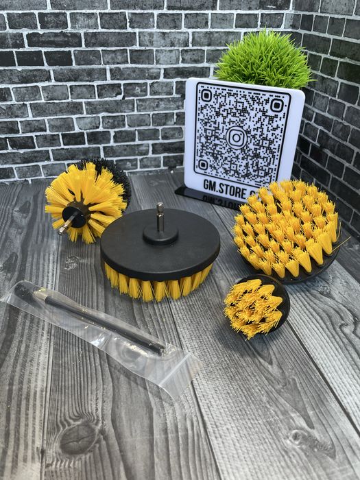 Наборы Щеток на дрель и шуруповерт