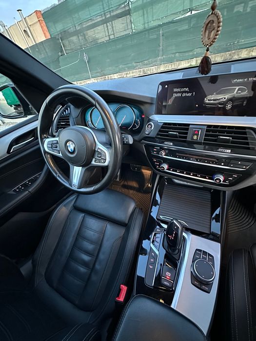Bmw x3 25d(230cp), pachet m , trapa , piele neagra, primul proprietar