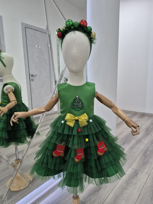 Платье ёлочка на прокат