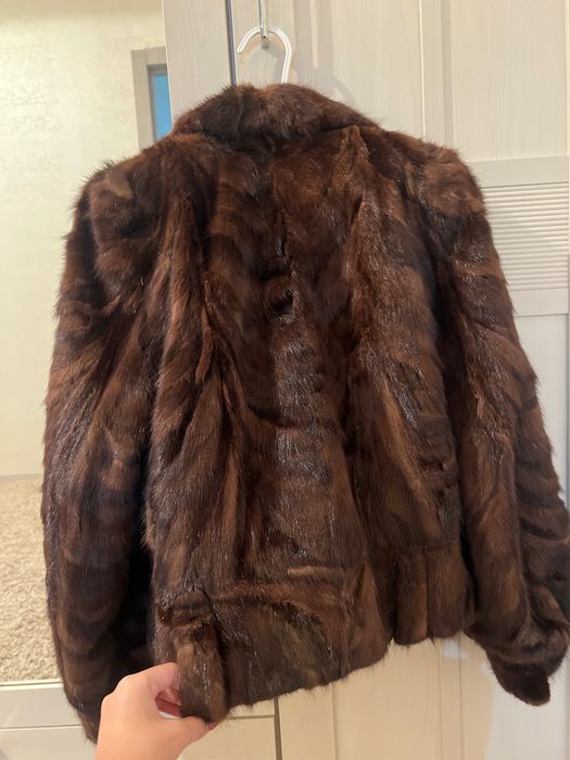 Короткая норковая шубка