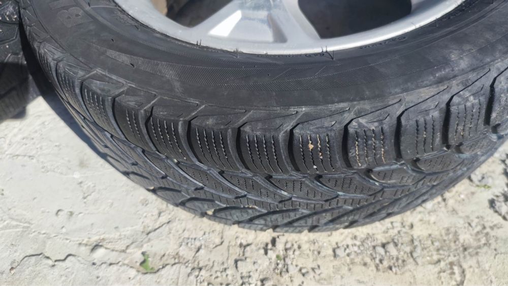 Jante Opel r16 4x100 plus cauciucuri