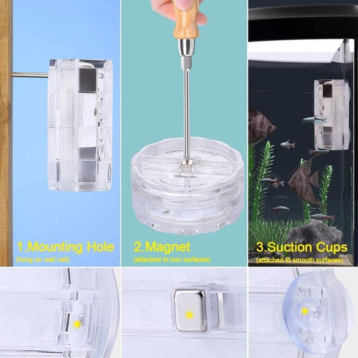 Set 2 lumini subacvatice LED Piscina Telecomanda