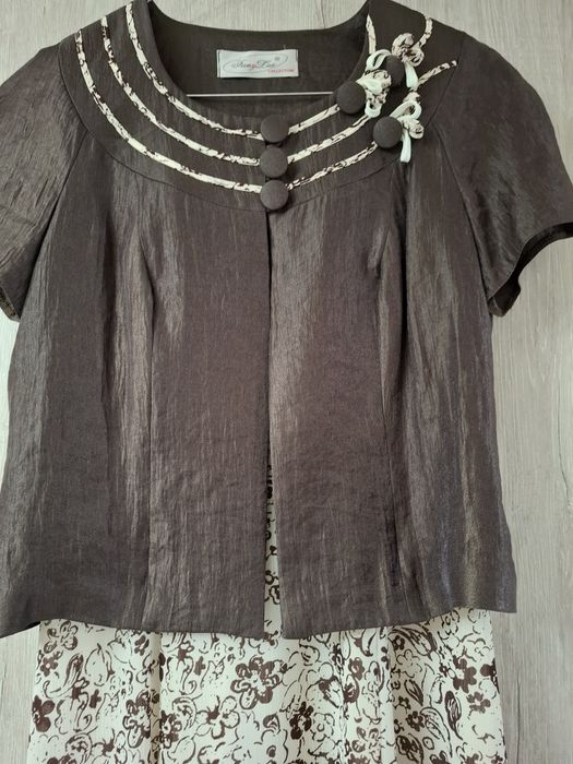 Costum rochie+sacou mărime 38