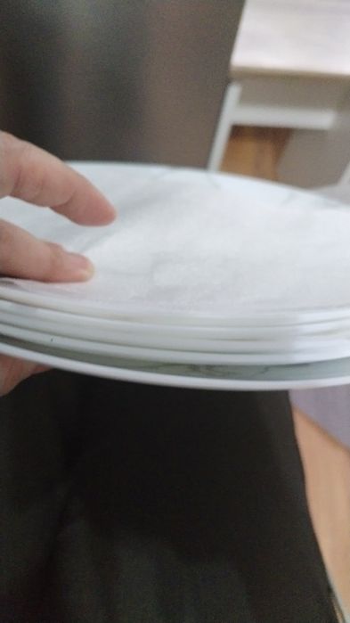 Набор шикарной посуды под мрамор