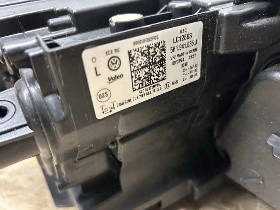 Far faruri vw Golf 8 full led 2020-2023