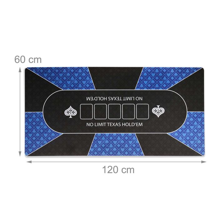 Covoras poker profesional 120 x 60 cm impermeabil baza antiderapanta
