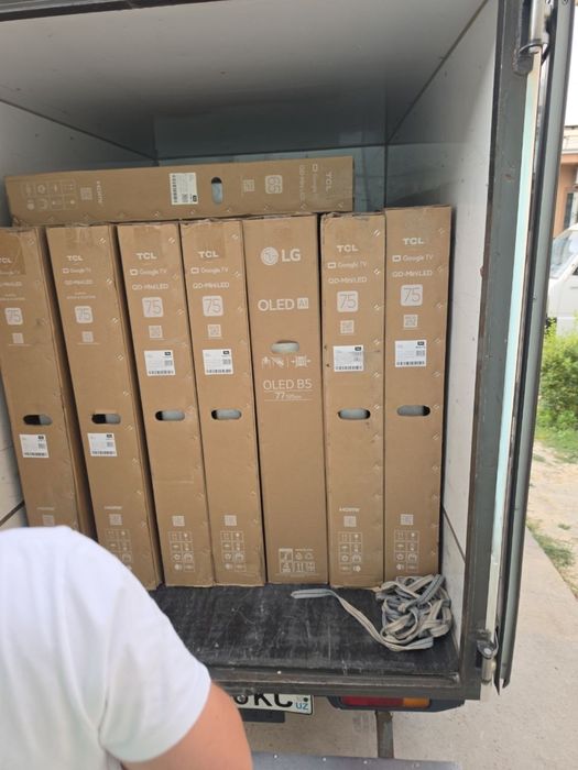 TCL Mini LED TV 65C6K 65C7K 75C6K 75C7K Yangi Kafolatli