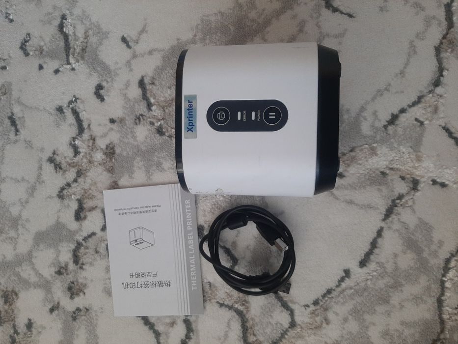 Мини термопринтер Xprinter для этикеток (б/у)