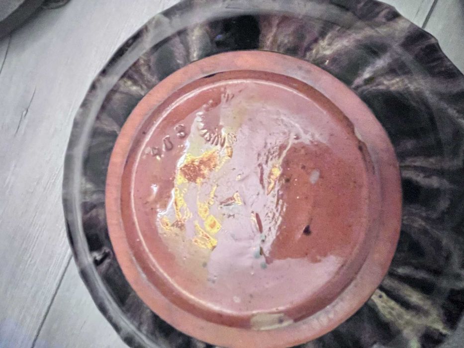 Centru de masa mare majolika Austria bibelou marcat bibelouri ieftin