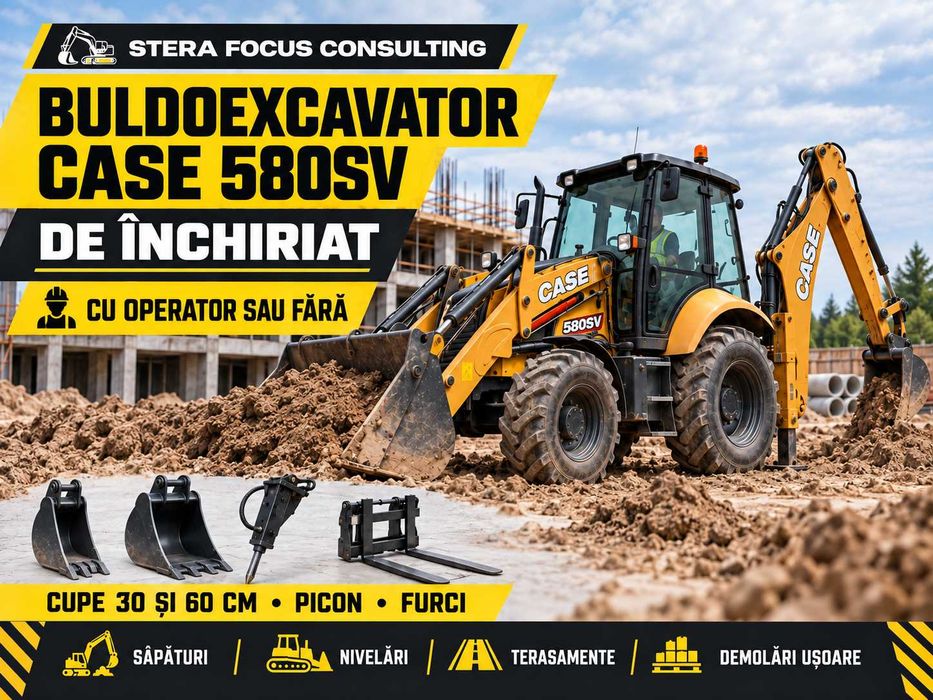 Utilaje de construcții de închiriat