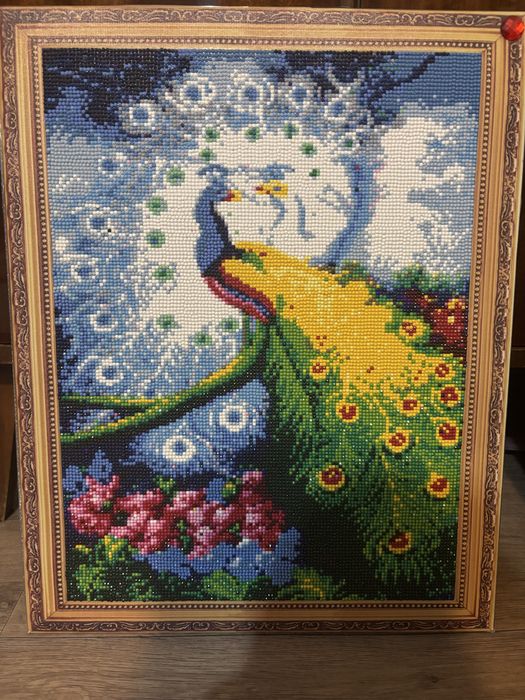 картина ручной работы мозаика