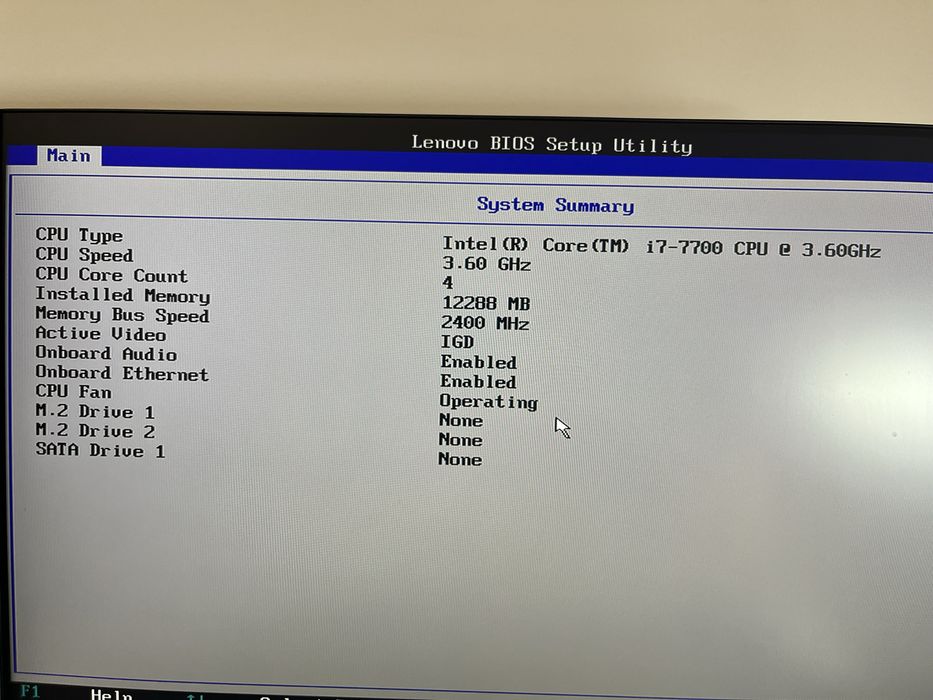Procesor intel i7 7700