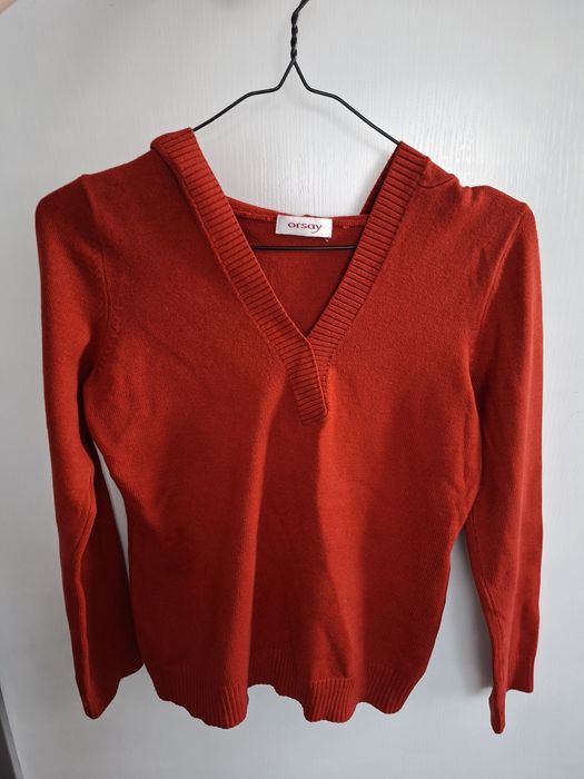 Pulover roșu Orsay, mărimea S
