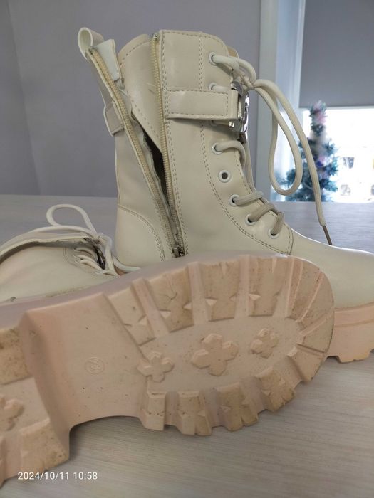 Сапоги демисезонные для девочки размер 36