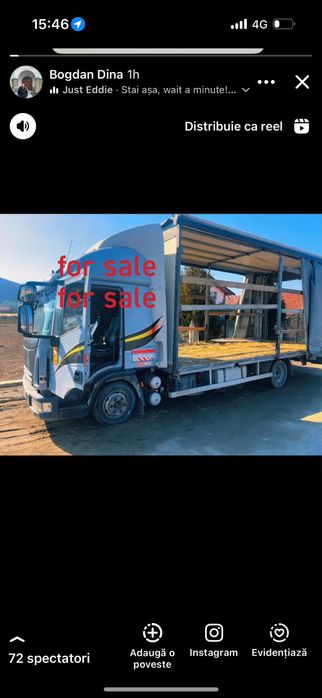 Vand camion eurocargo