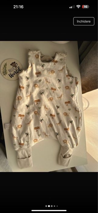 Sac de dormit cu picioruse