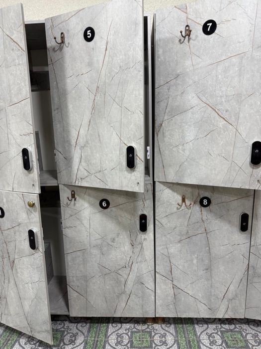 Шкаф серого цвета