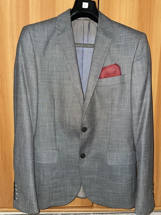 Costum gri 2 piese mărimea 44