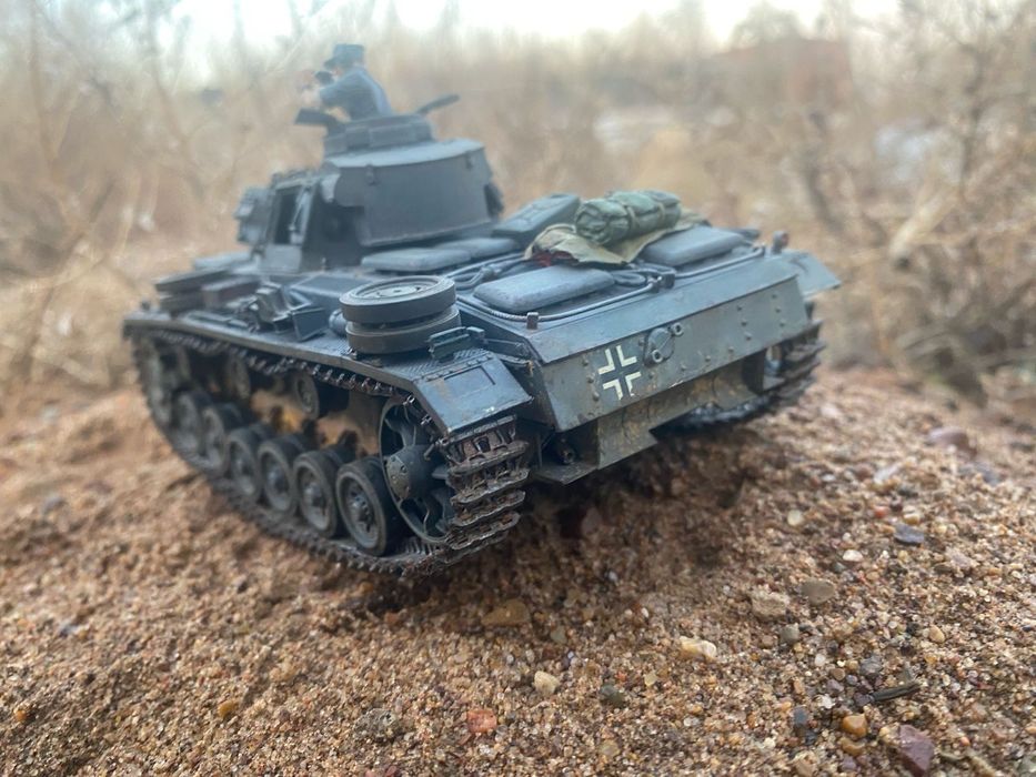 Модель немецкого танка Pz 3