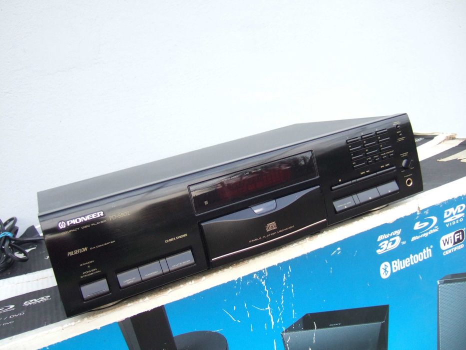 Pioneer PD-S502 Cd-player . Platter Stablle System .