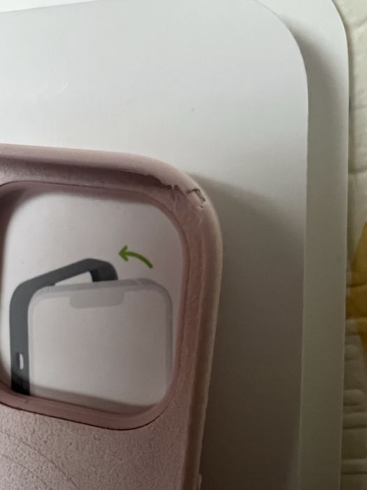 Husa Apple originala Iphone 13 pro roz silicon magsafe