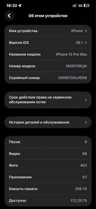 Iphone  12 PRO MAX 256 Gb