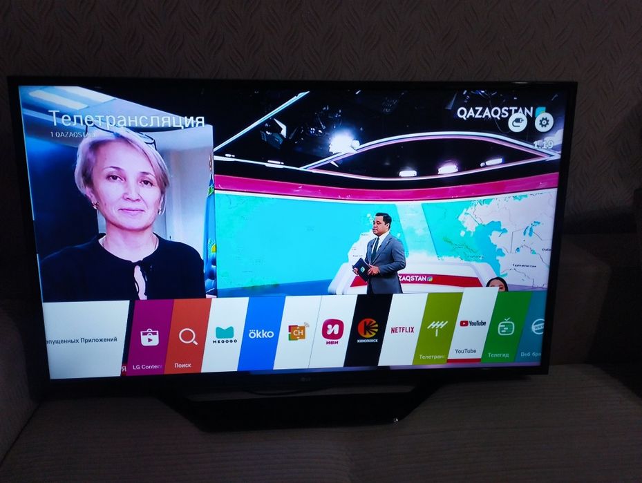 Телевизор LG Смарт 108 см диагональ