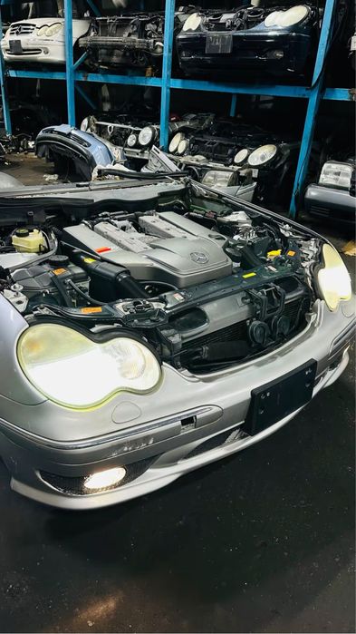 W203 C32 AMG m112 двигатель акпп kompressor авторазбор мерседес