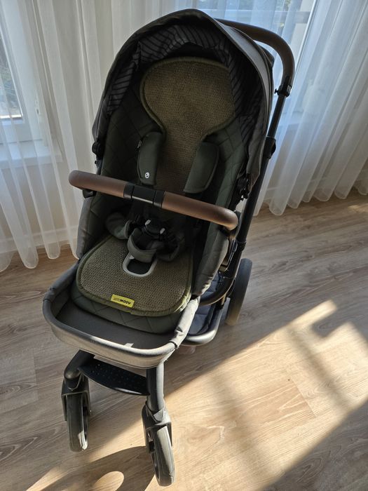 Количка 2в1 Easywalker Harvey3 Premium Emerald green + ЧИСТО НОВО ШАСИ