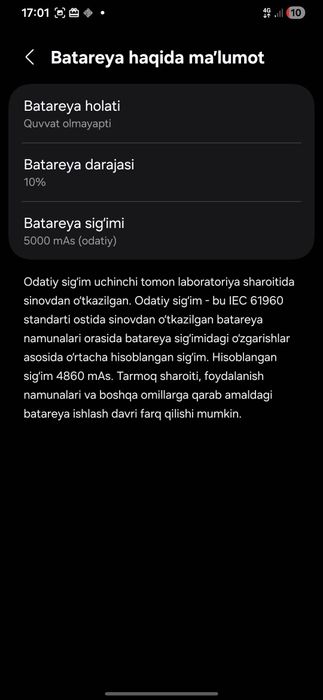 Samsung a24 sotiladi holati a‘lo