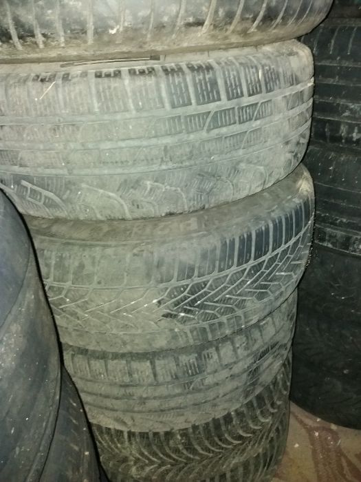 Jante aliaj 5x112 r16 audi a6 cu anvelope de iarna 205 60 r 16