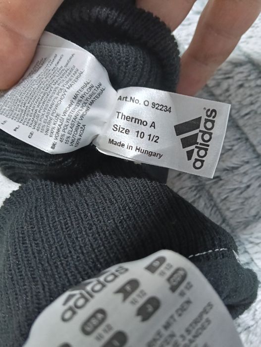 Adidas mănuși Softshell cu piele schi ski snowboard 10,5