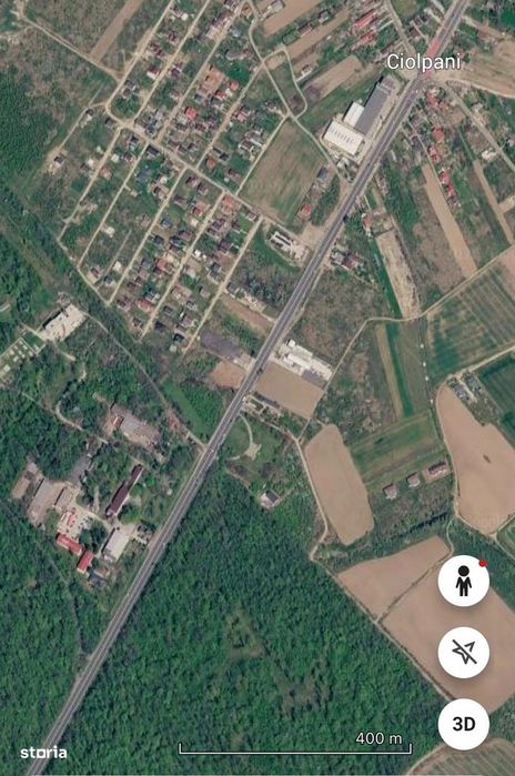 Teren intravilan 12.782mp-deschidere la DJ si padure-Ciolpani