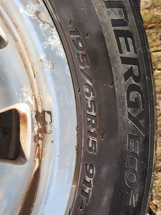 джанти с летни гуми АУДИ 15 ки