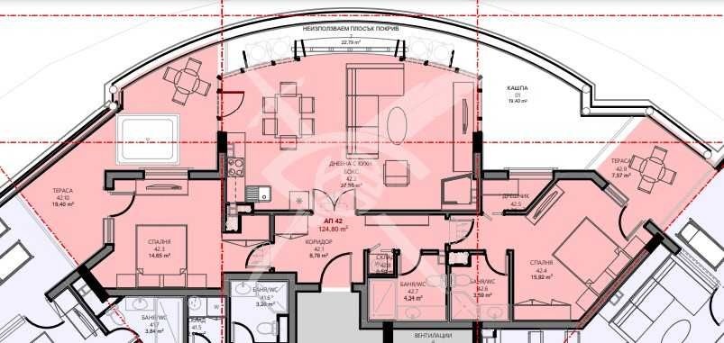 Продава се Тристаен апартамент в Поморие - 124 кв.м за 2586 €/кв.м - Снимка #1