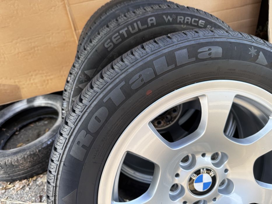 16” 5x120 7j ET20 с нови зимни гуми 205/55/16 Дот 25