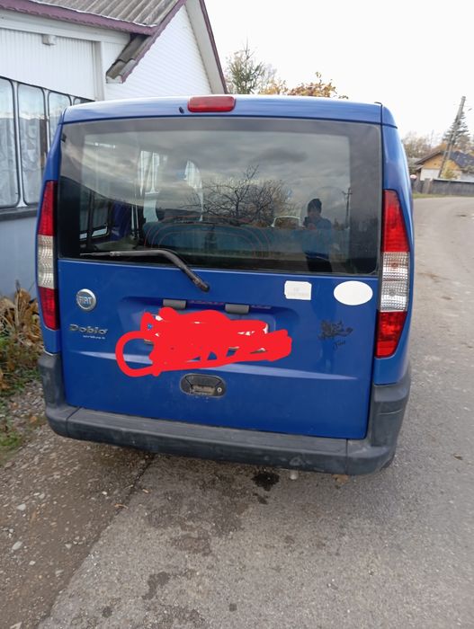 Vând FIAT doblo motor 1.2 benzină+gpl!