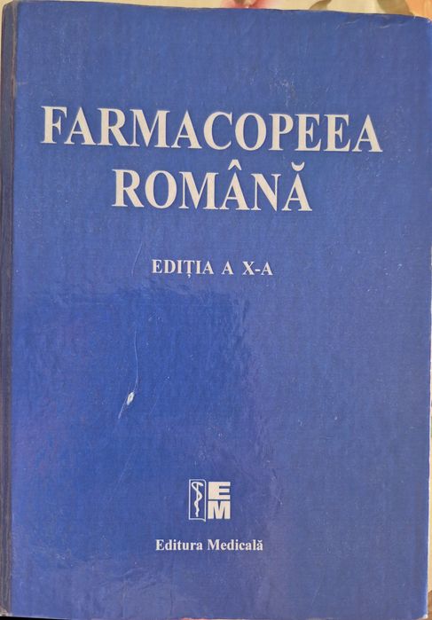 Vând Farmacopeea Romana ediția X