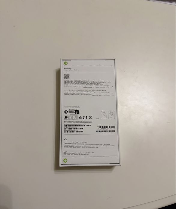 Iphone 17 pro, 256 GB