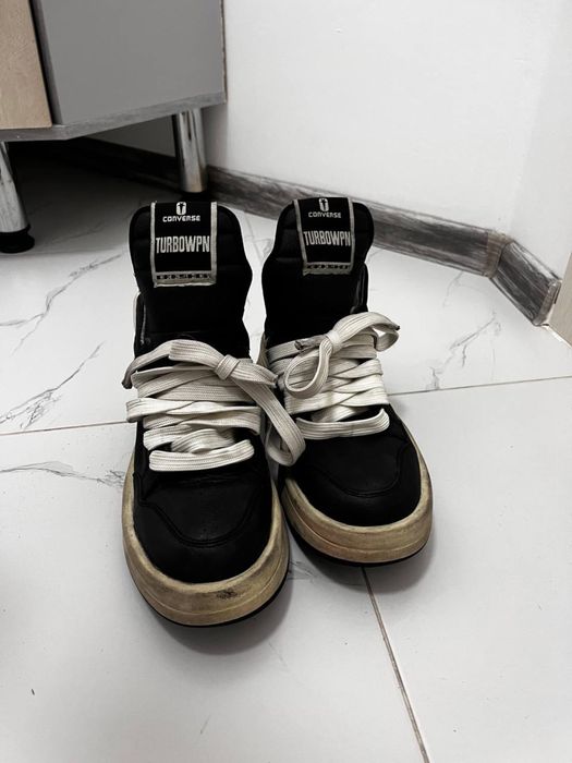 Converse x Rick Owens DRKSHDW TURBOWPN