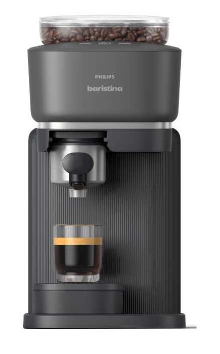 Espressor Philips Baristina BAR300/60, 1500W, 16 bar, 1.2 L, portafiltru, cu functie extra-shot, rasnita ceramica