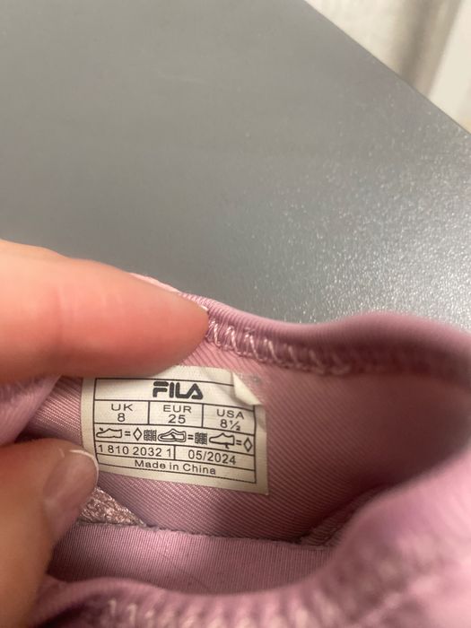 Маратонки Fila 25 номер