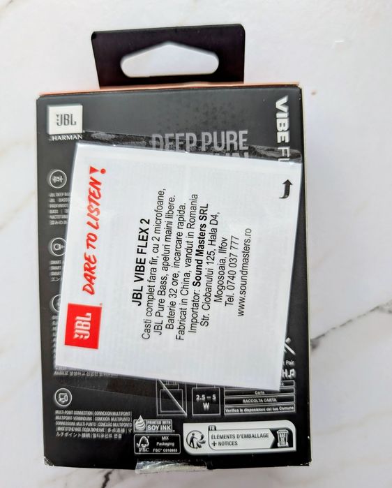 JBL Vibe Flex 2 безжични слушалки