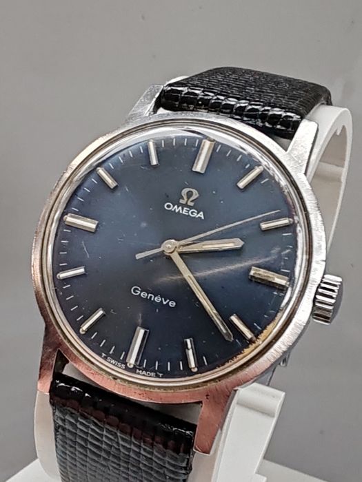 Ceas Omega Geneve Blue Sunburst cal 601 Funct. Excelent!