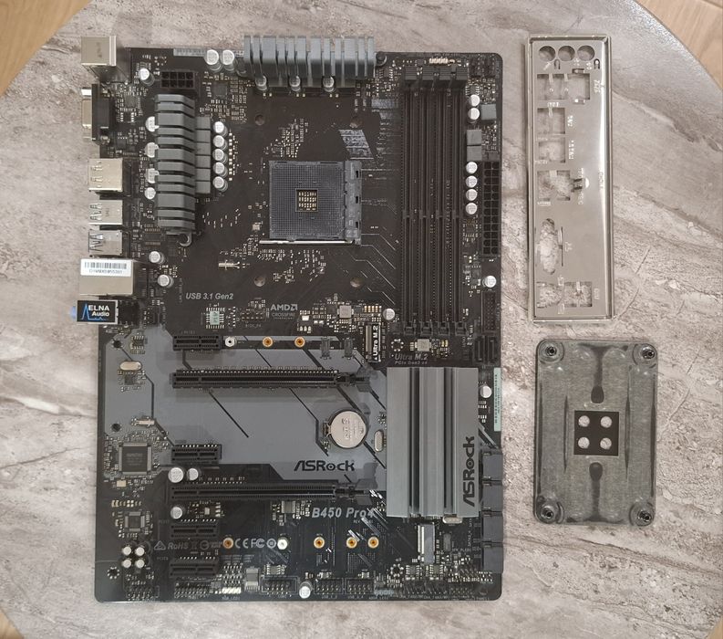 Asrock b450 Pro 4 AM4 дънна платка