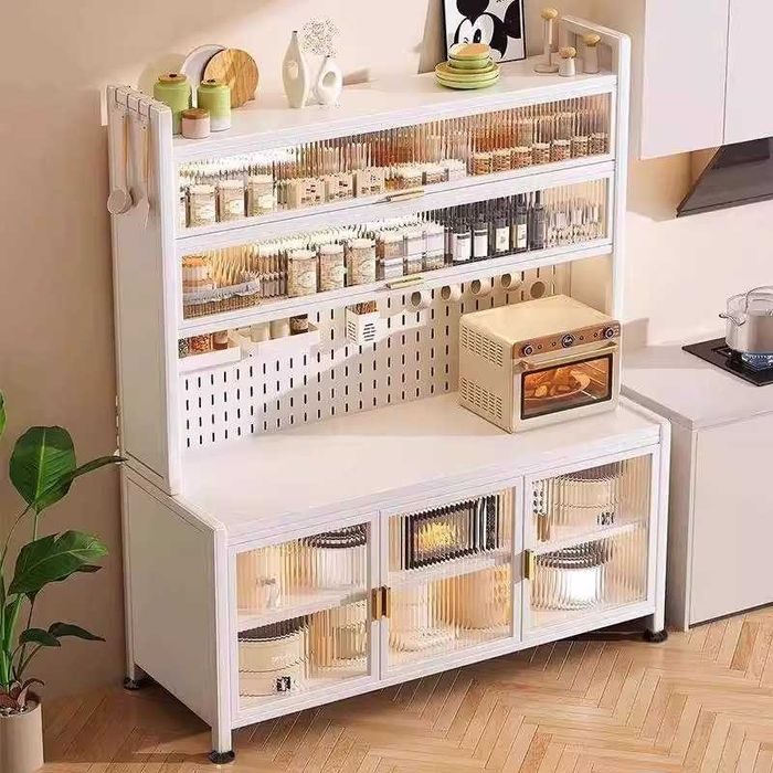 Кухонный сервант/Шкаф для хранения/Сервант с откидной дверцей вверх