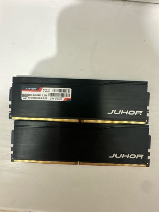 DDR5 Juhor 16+16 32GB 6400mhz оперативная память