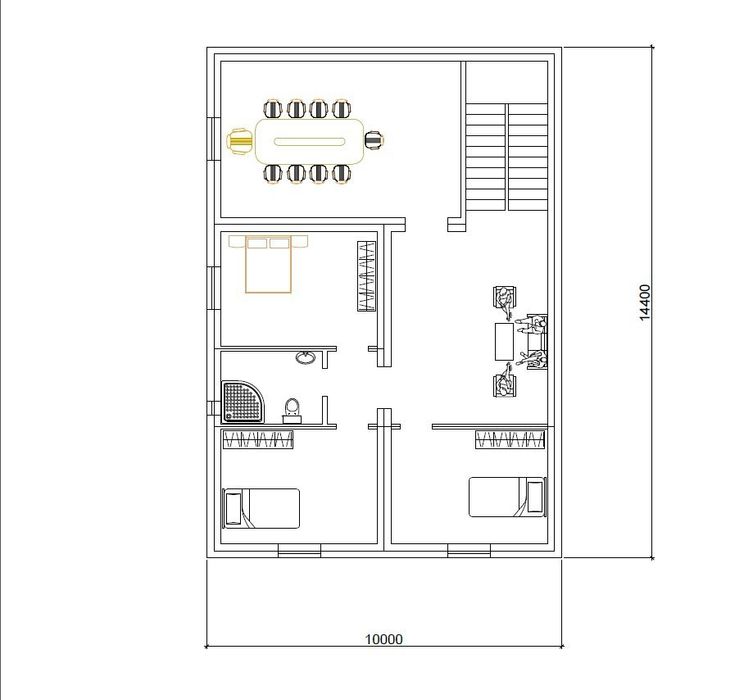 Fundament qilingan yer o'rni stoiladi