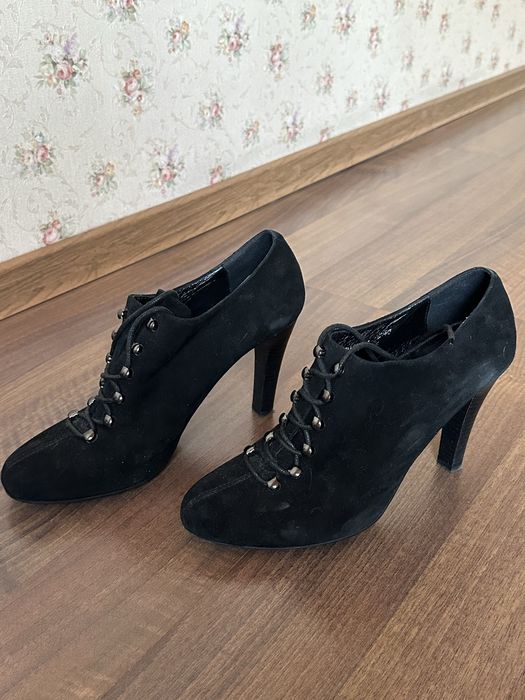 ботильоны замша бу