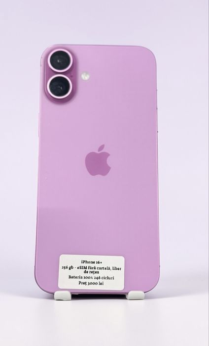 iPhone 16+ pret 3000 lei